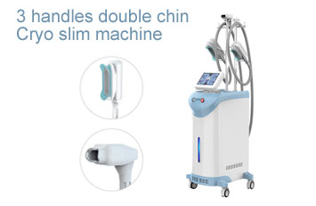 New 360 3 handles Cryo Cryolipolysis double chin removal fat freeze machine